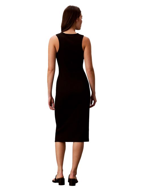 CALVIN KLEIN Vestito a costine in cotone CALVIN KLEIN | LV047F242GUB1